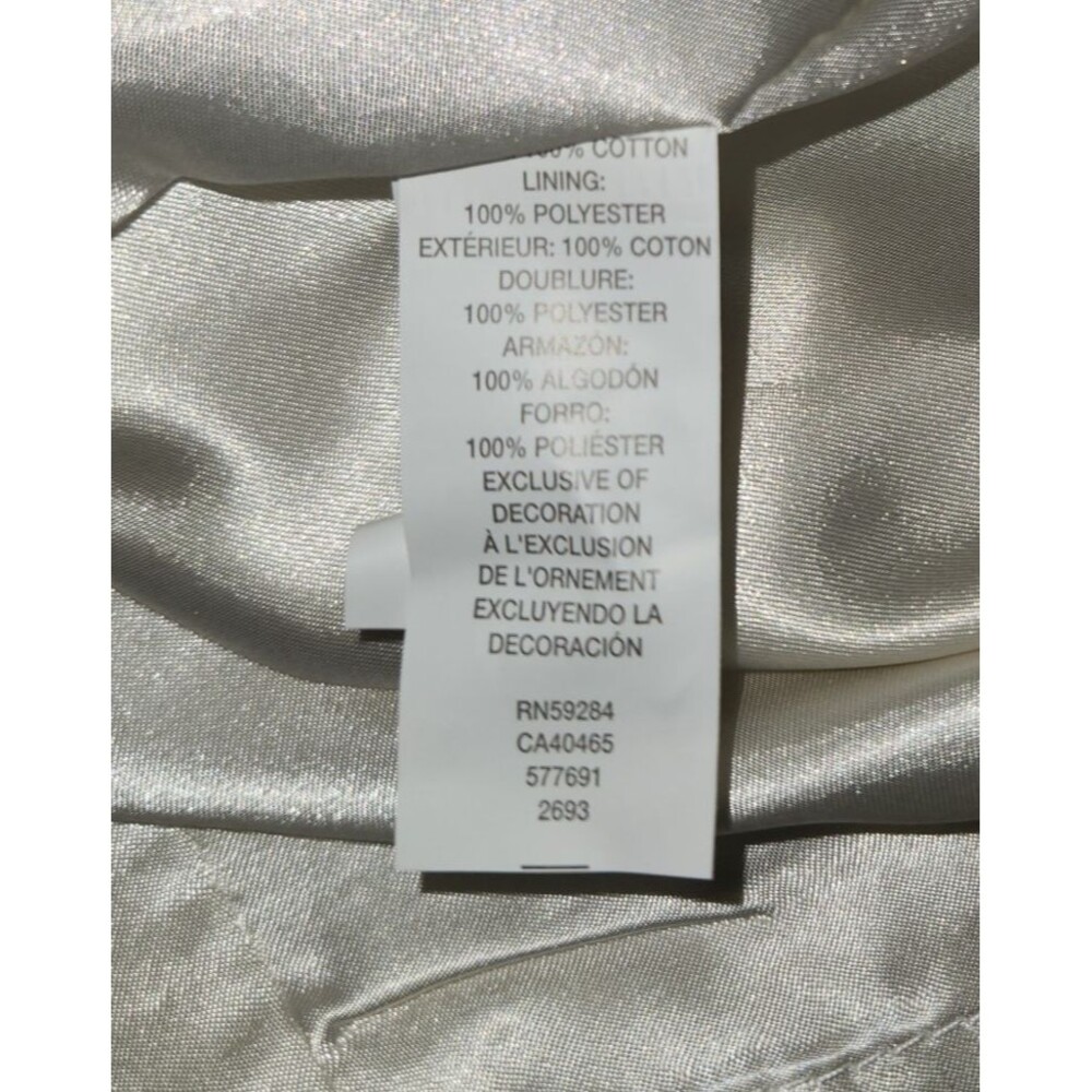The Children's Place Ivory Sequined Sleeveless Velvet Holiday Dress Size 14 NWT - Picture 7 of 9